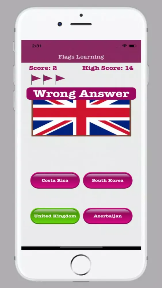 FlagsLearning应用截图